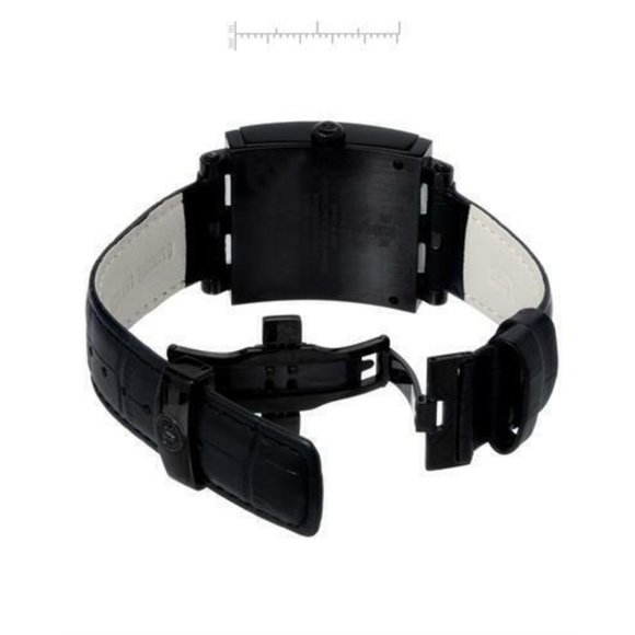 Millage The Evreux Collection Ml0073-B Black Calf Leather Swiss Men Watch - Picture 3 of 7